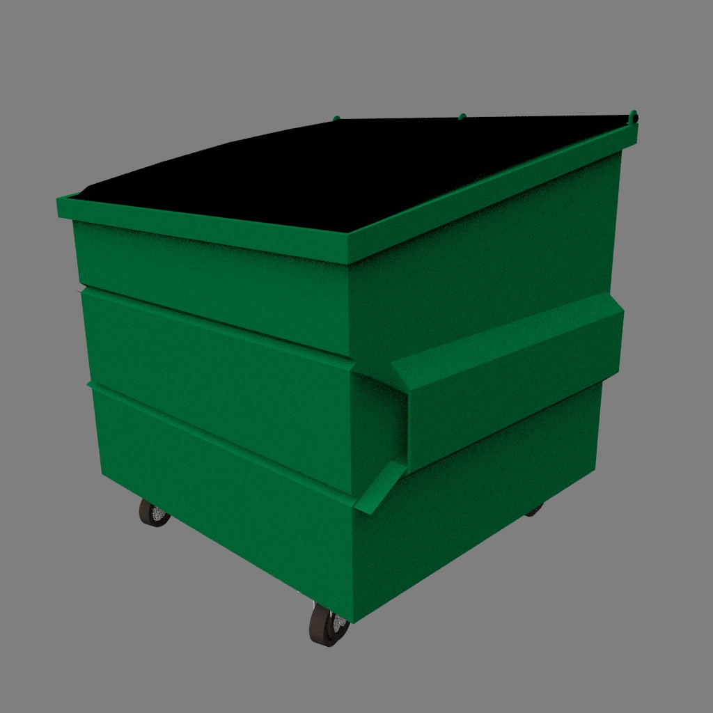 Green Dumpster preview image 1